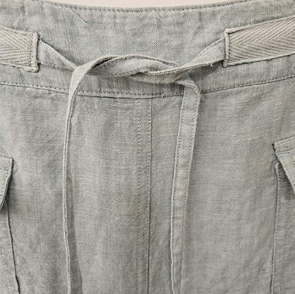 Vintage - Cherokee Linen Light Turquoise Draw String Skirt - NWOT - Picture 6 of 8